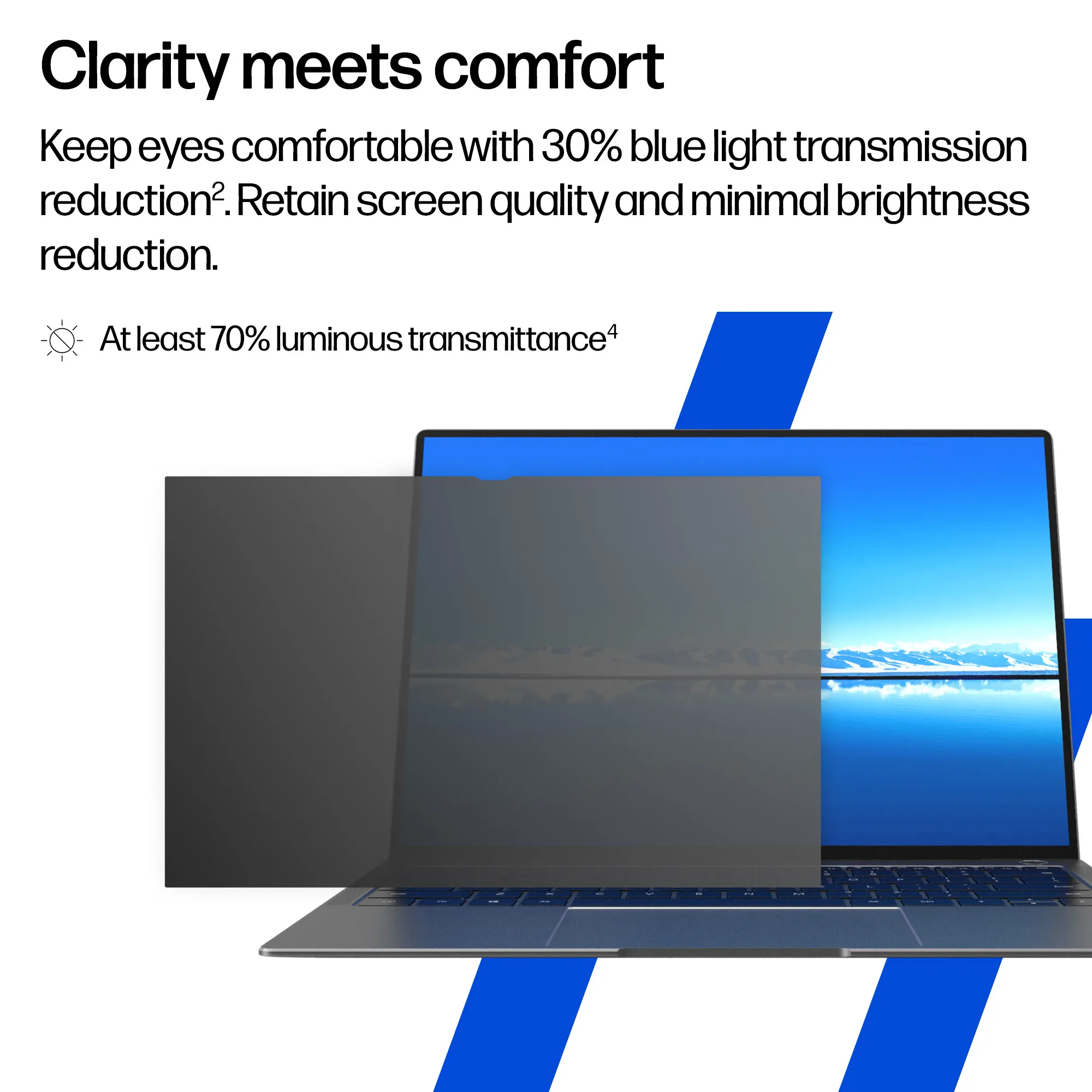 HP 16" Widescreen sekretessfilter f&ouml;r Laptop, 16:10