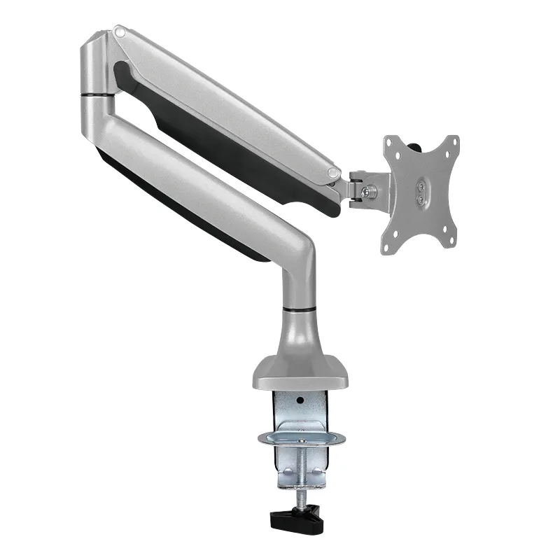 Logilink Single Gas Spring - moitor arm, Silver, 13-32", 9kg