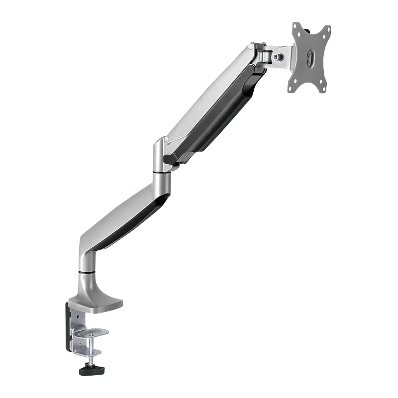 Logilink Single Gas Spring - moitor arm, Silver, 13-32", 9kg