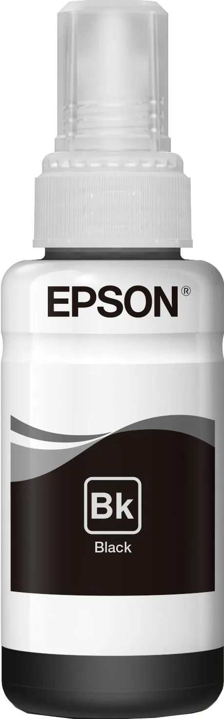Epson 664 EcoTank -mustepullo, Musta