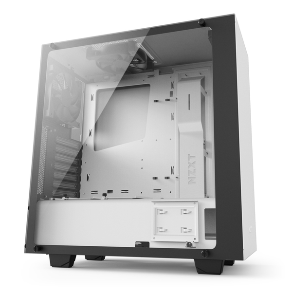 NZXT S340 - Elite - Matte White Midi Tower