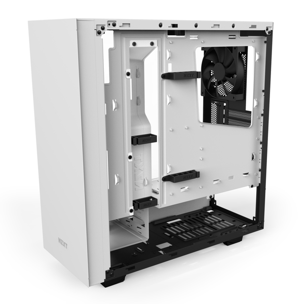 NZXT S340 - Elite - Matte White Midi Tower