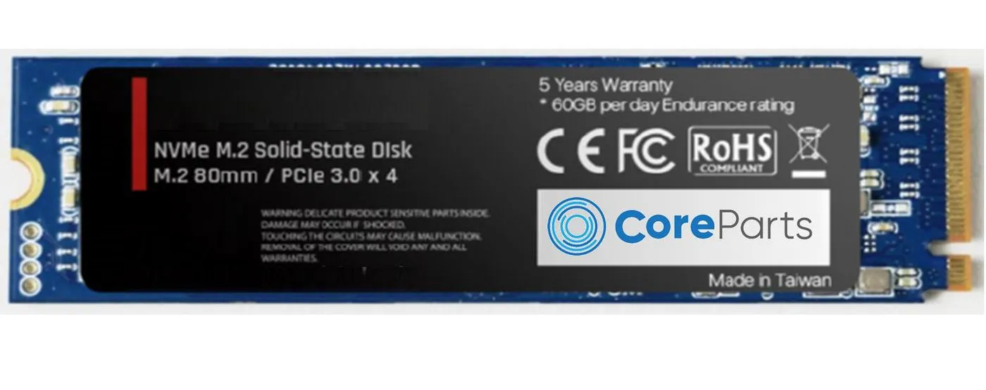 CoreParts 2TB M.2 PCIe NVMe (M Key) -SSD