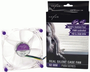 NEXUS CASE FAN 92MM ULTRA SILENT PWM