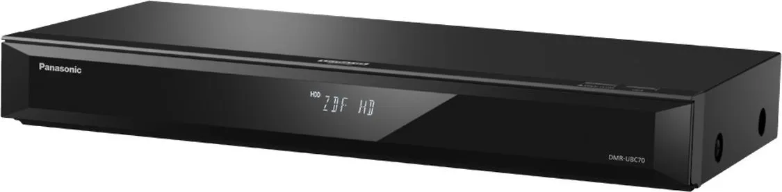 Panasonic 4K UHD -Blu-ray -soitin ja 500 Gt HD-digiboksi (2 x DVB-C HD, 2 x DVB-T2)