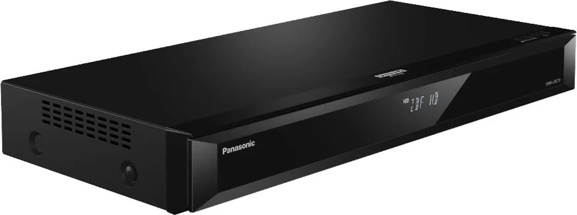 Panasonic 4K UHD -Blu-ray -soitin ja 500 Gt HD-digiboksi (2 x DVB-C HD, 2 x DVB-T2)
