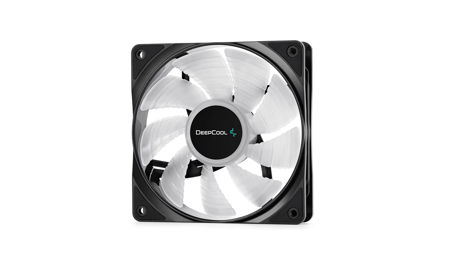 Deepcool RF RGB, 120mm - case fan, black, 3pcs