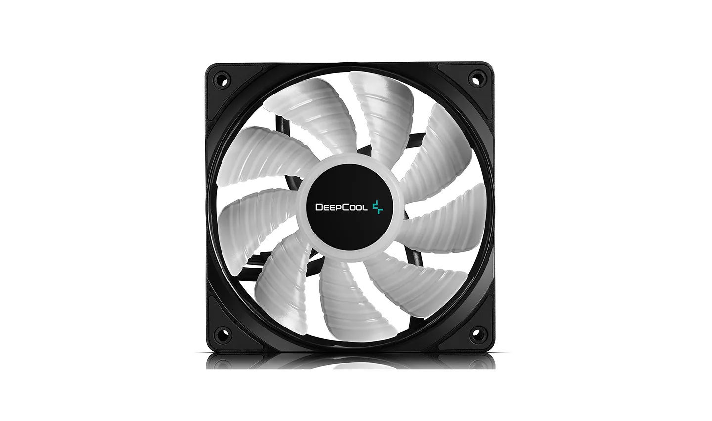 Deepcool RF RGB, 120mm - case fan, black, 3pcs