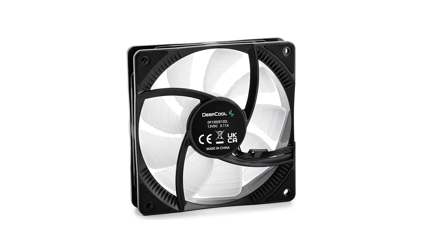 Deepcool RF RGB, 120mm - case fan, black, 3pcs