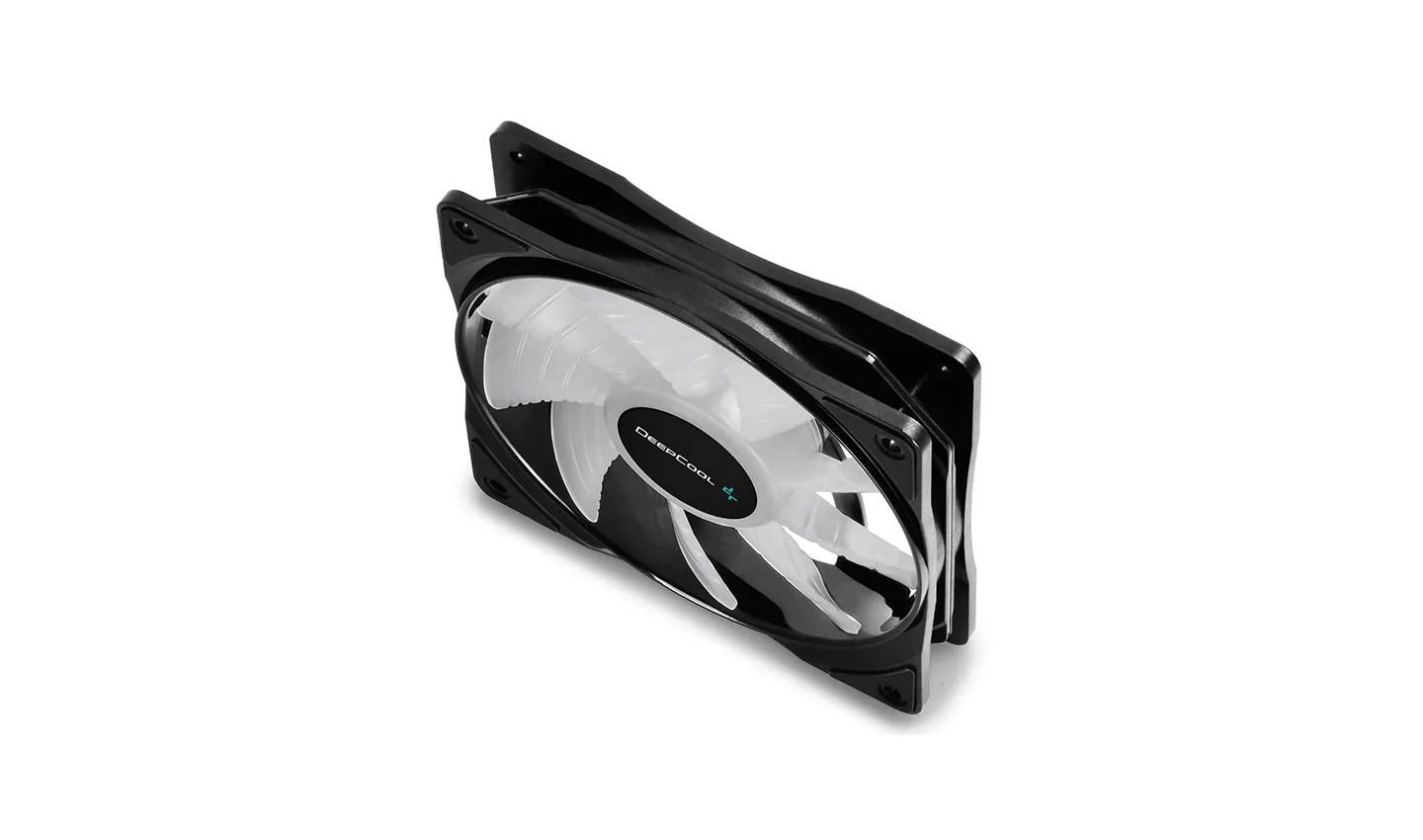 Deepcool RF RGB, 120mm - case fan, black, 3pcs