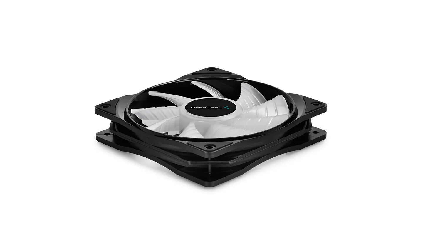 Deepcool RF RGB, 120mm - case fan, black, 3pcs