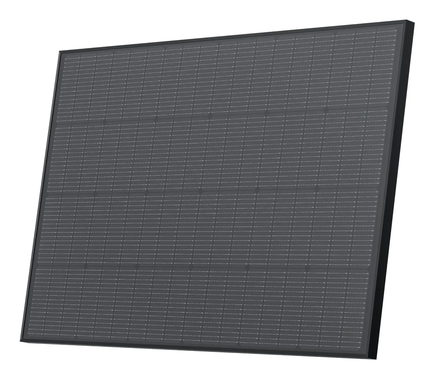 EcoFlow 175 W Monocrystalline Rigid Solar Panel, Black