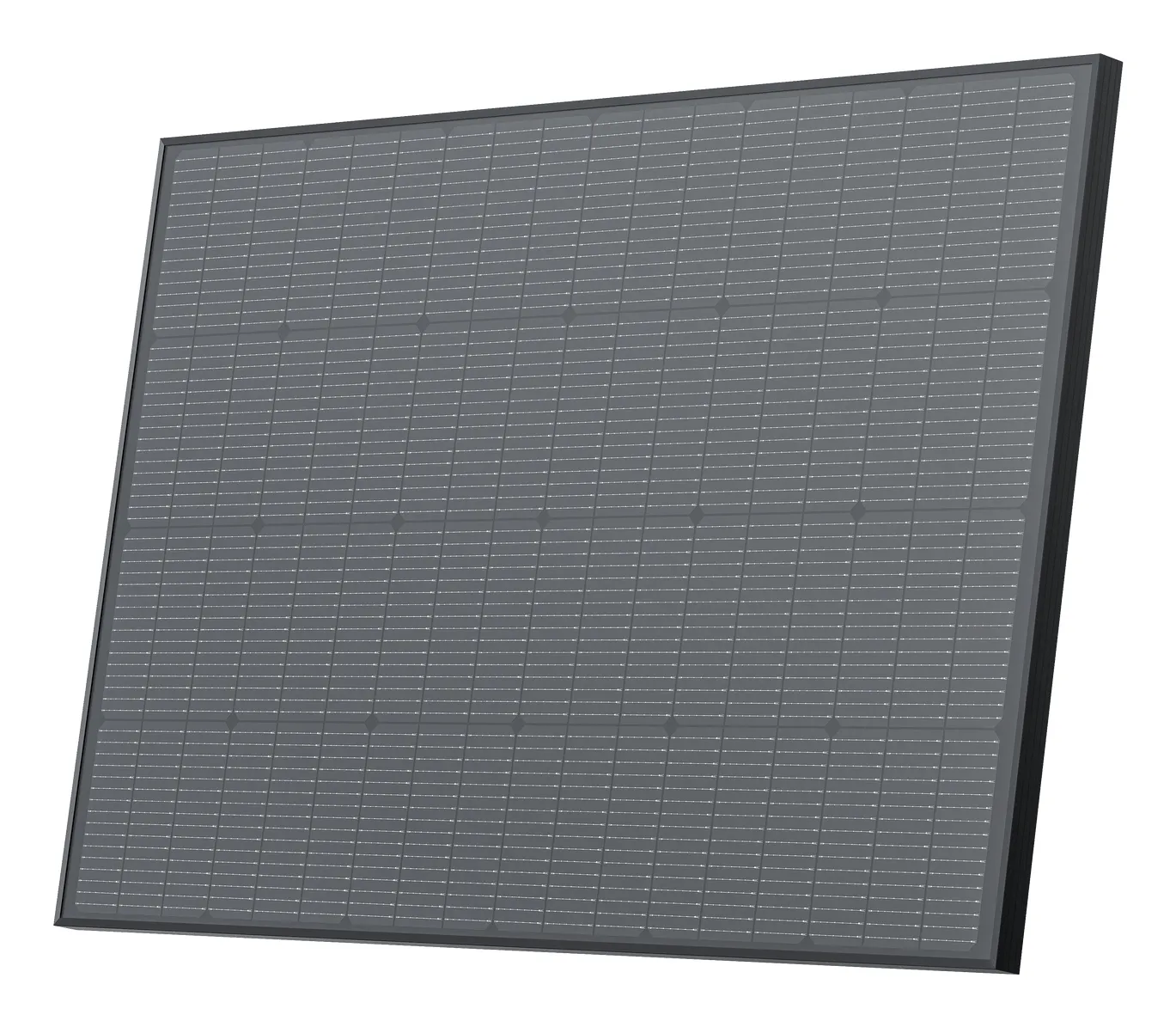 EcoFlow 175 W Monocrystalline Rigid Solar Panel, Black