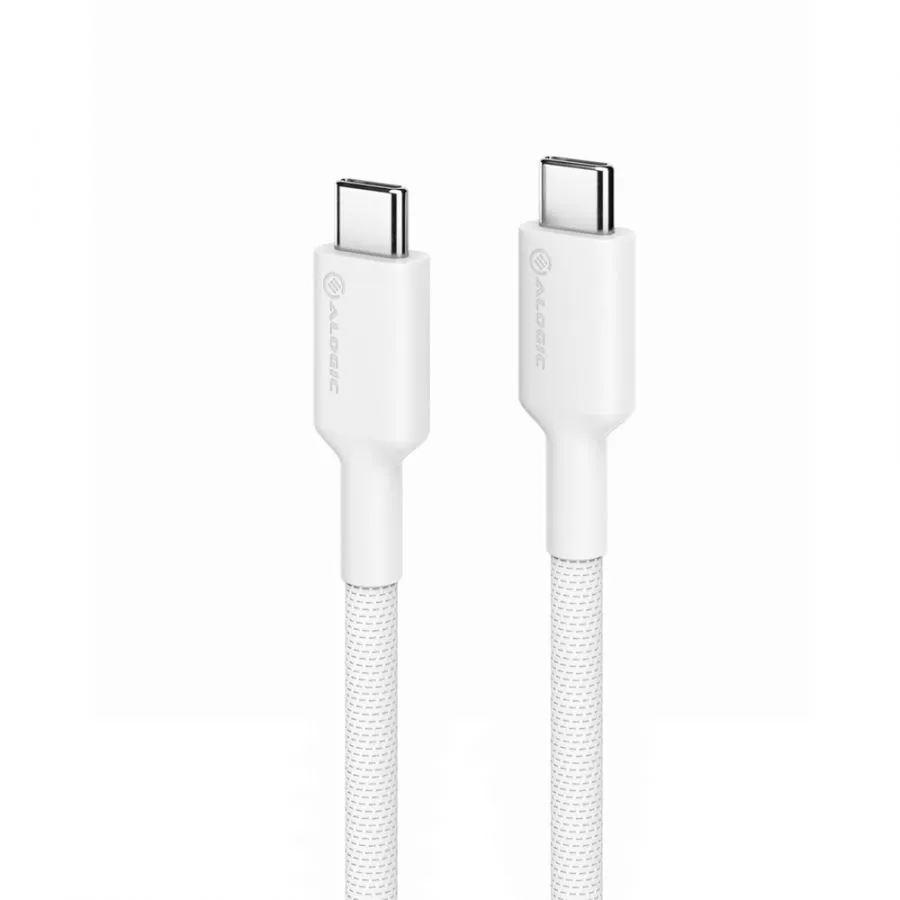Alogic Elements Pro USB-C &ndash; USB-C - cable, 2 m, White
