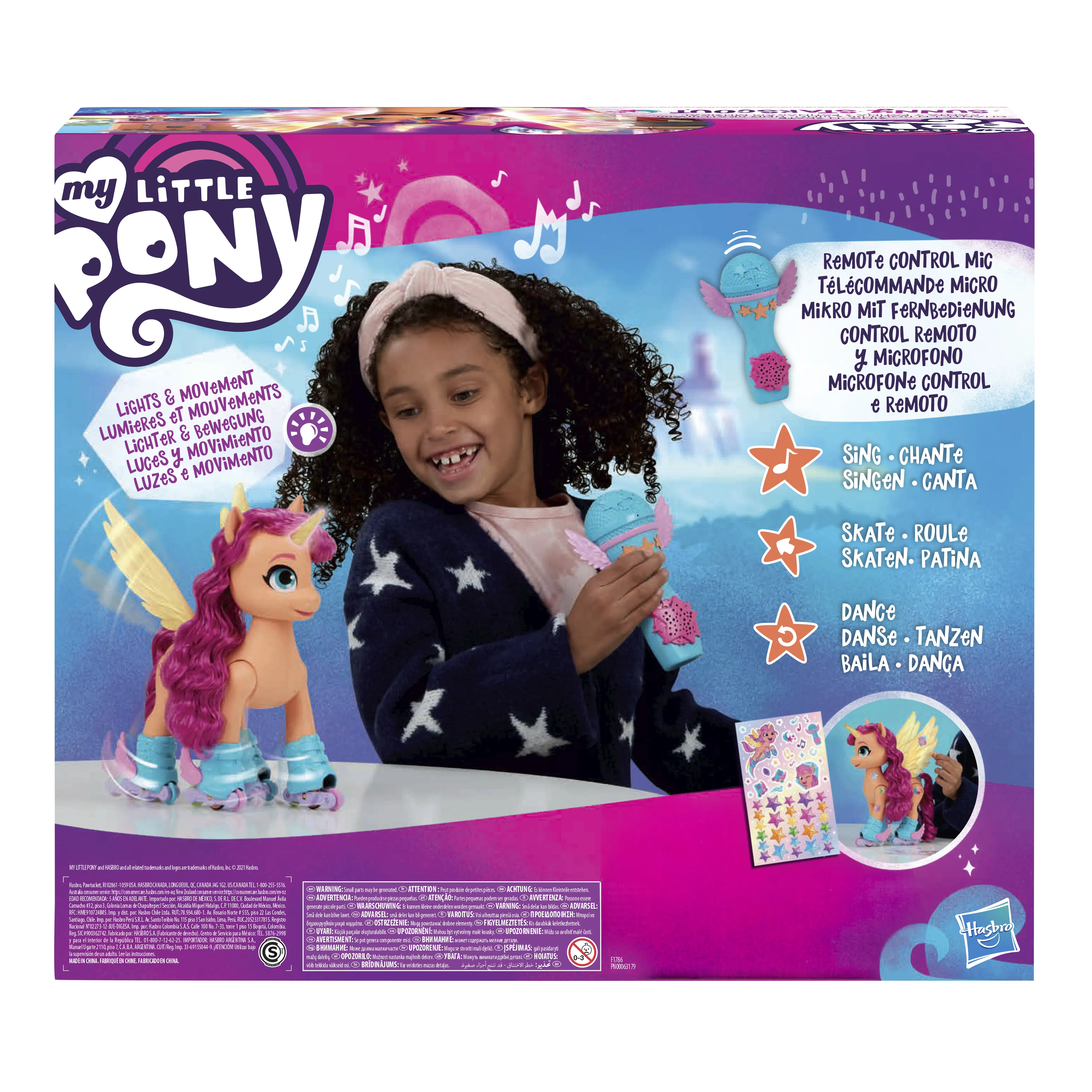 Hasbro My Little Pony: A New Generation Sing-and-Skate Sunny Starscout Toy Figure