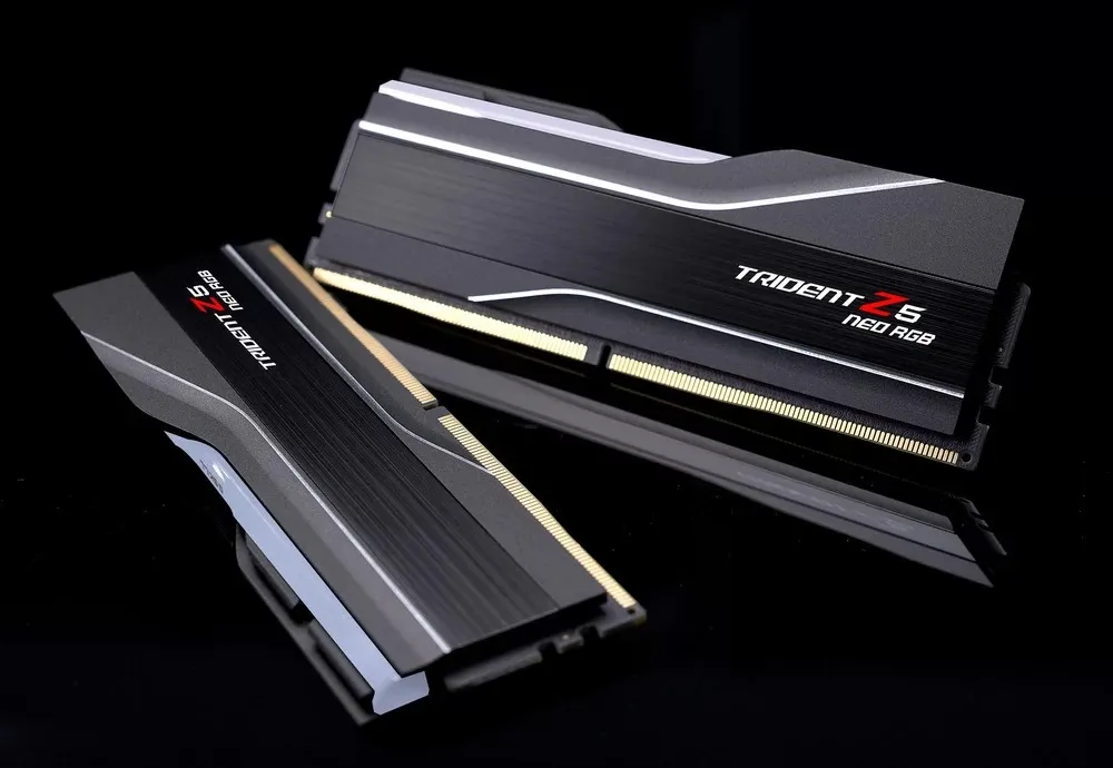 G.Skill 256GB (4 x 64 GB) DDR5 6000MHz CL36 1.25V Trident Z5 NEO RGB Black