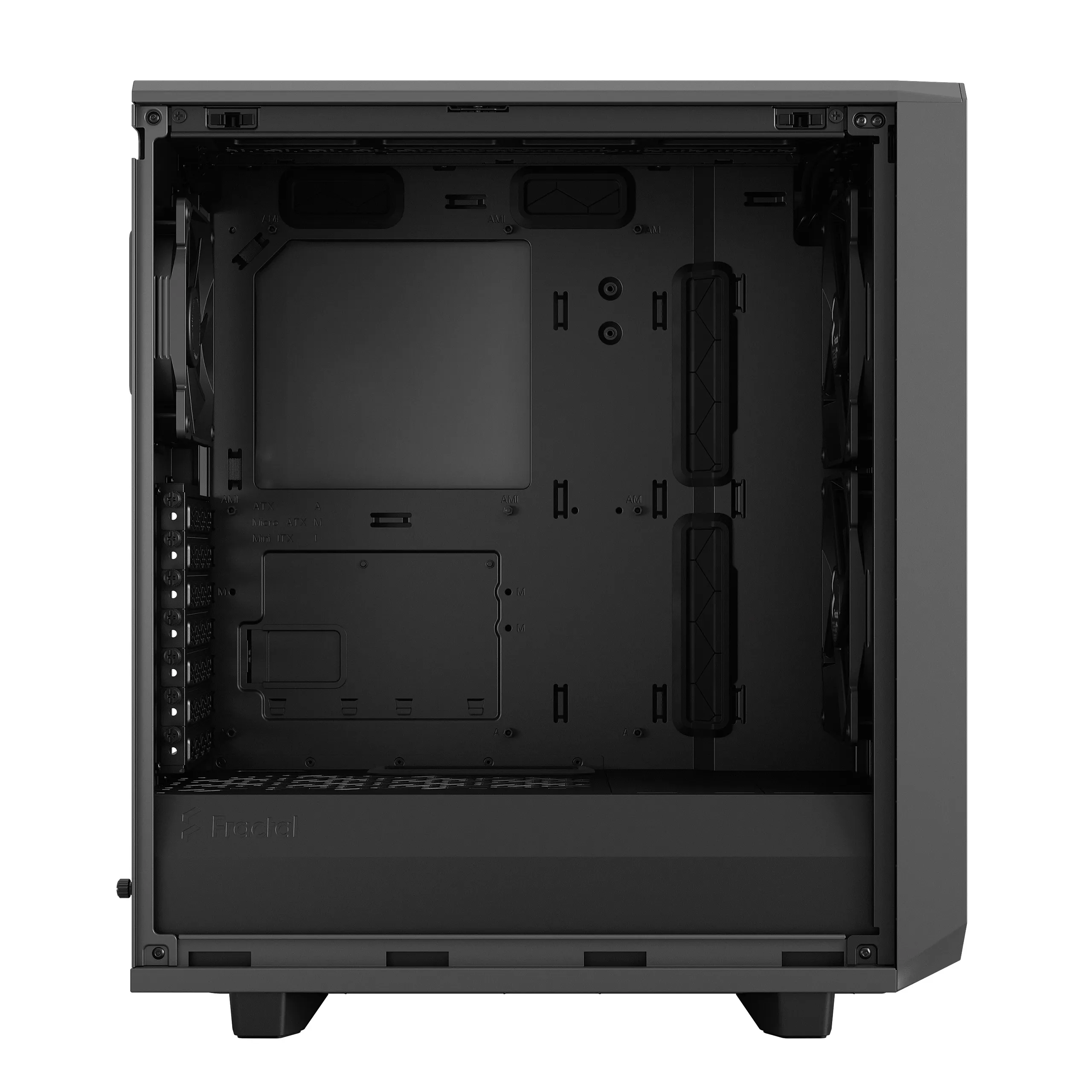 Fractal Design Meshify 2 Compact - Mid Tower case with window, Gray / Light Tint