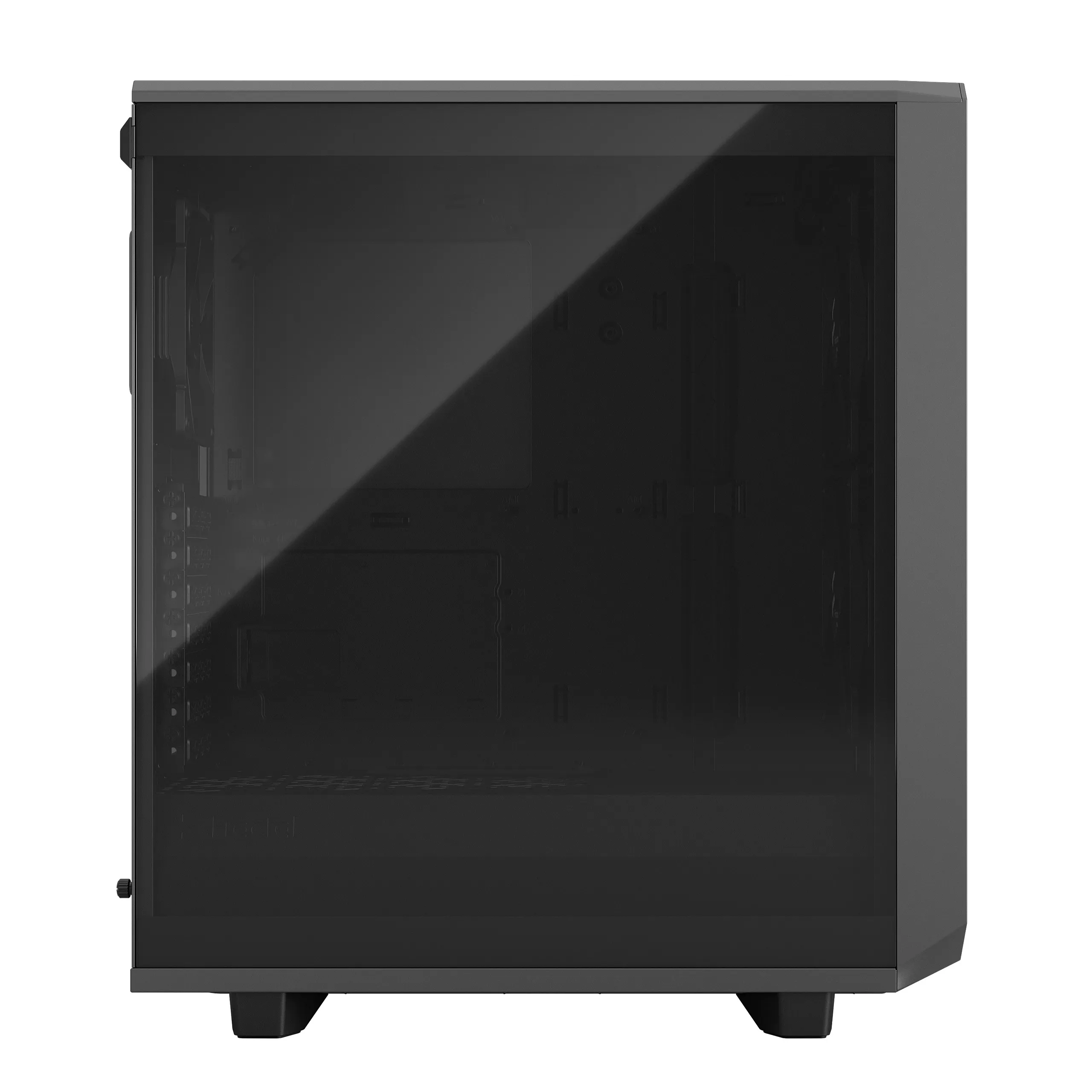 Fractal Design Meshify 2 Compact - Mid Tower case with window, Gray / Light Tint
