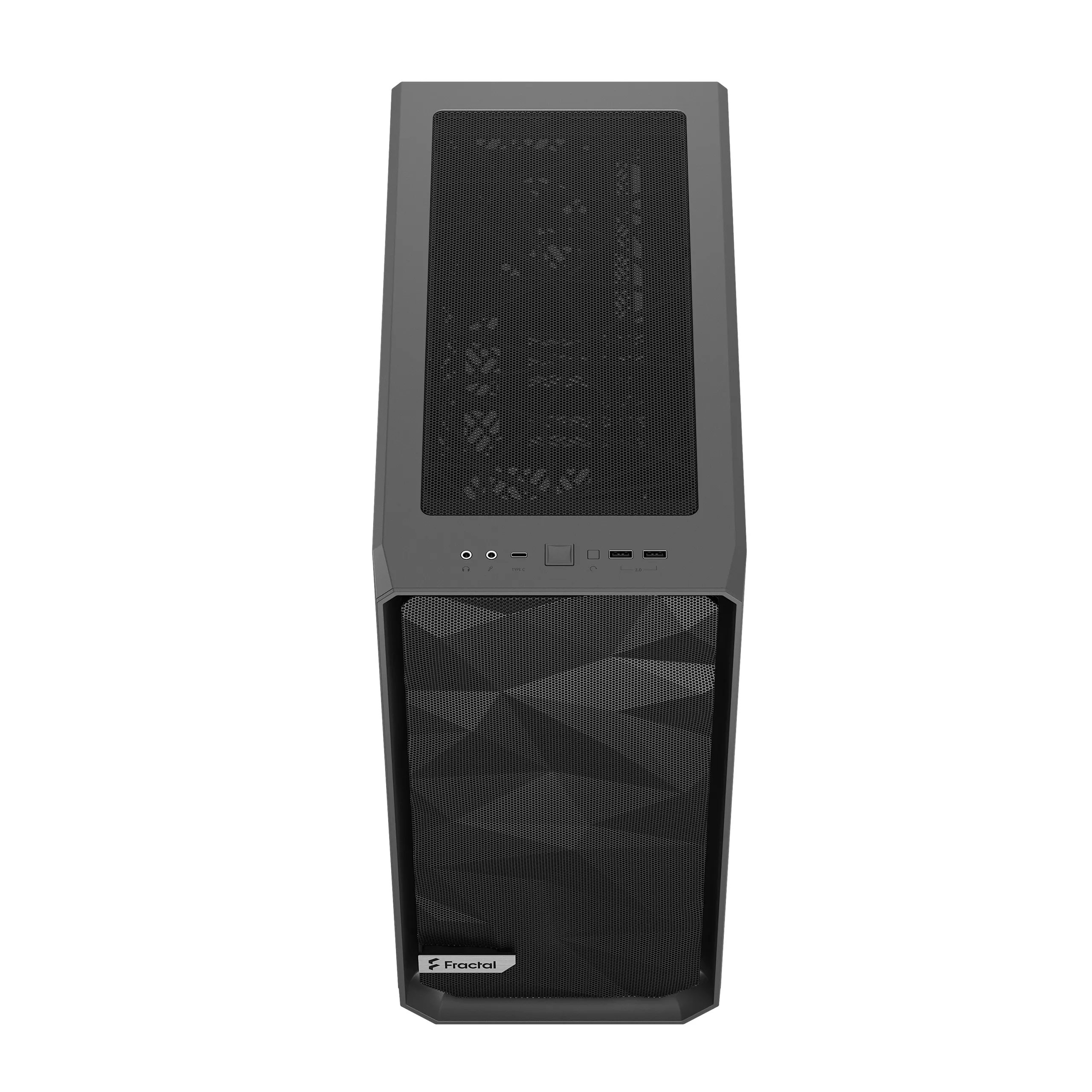 Fractal Design Meshify 2 Compact - Mid Tower case with window, Gray / Light Tint
