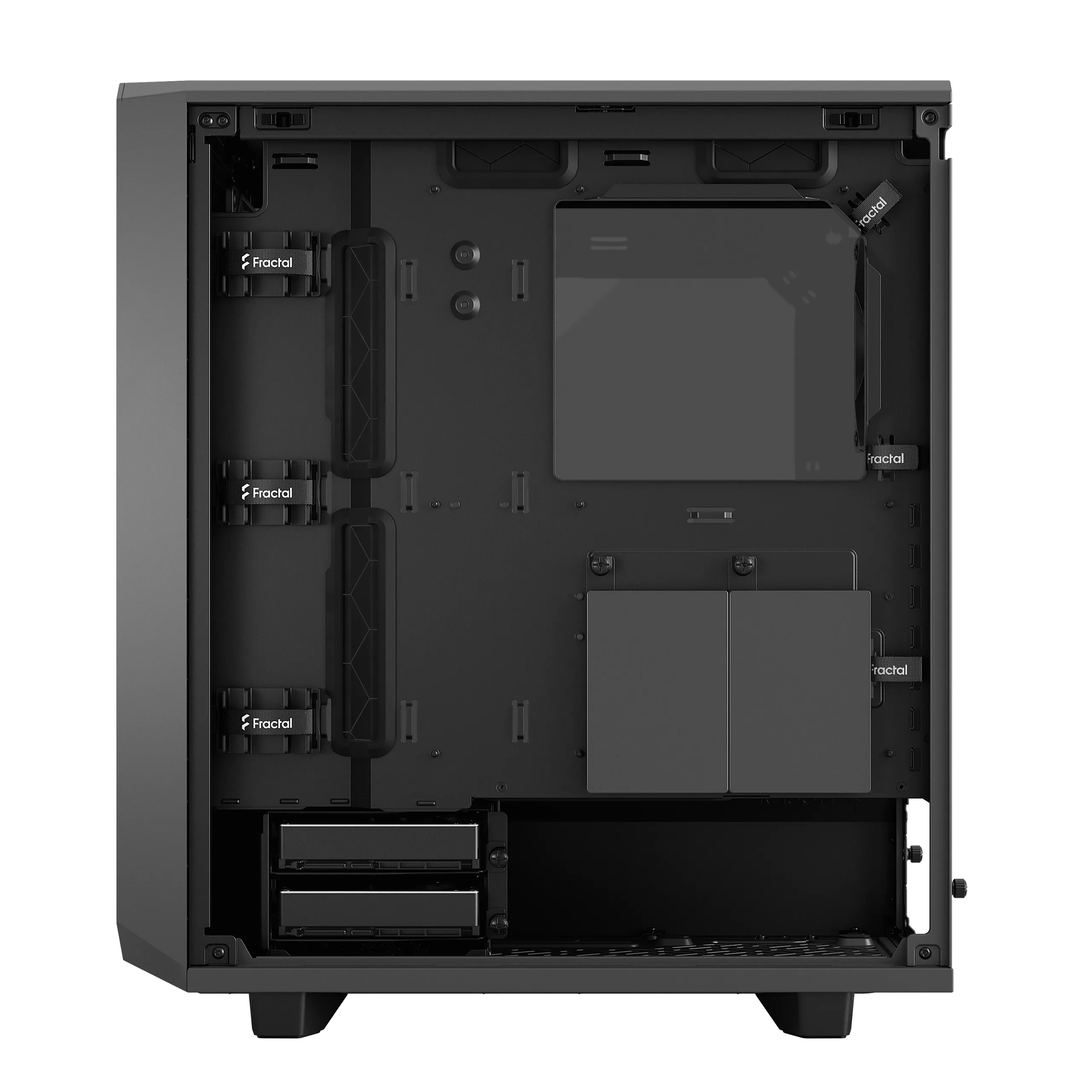 Fractal Design Meshify 2 Compact - Mid Tower case with window, Gray / Light Tint