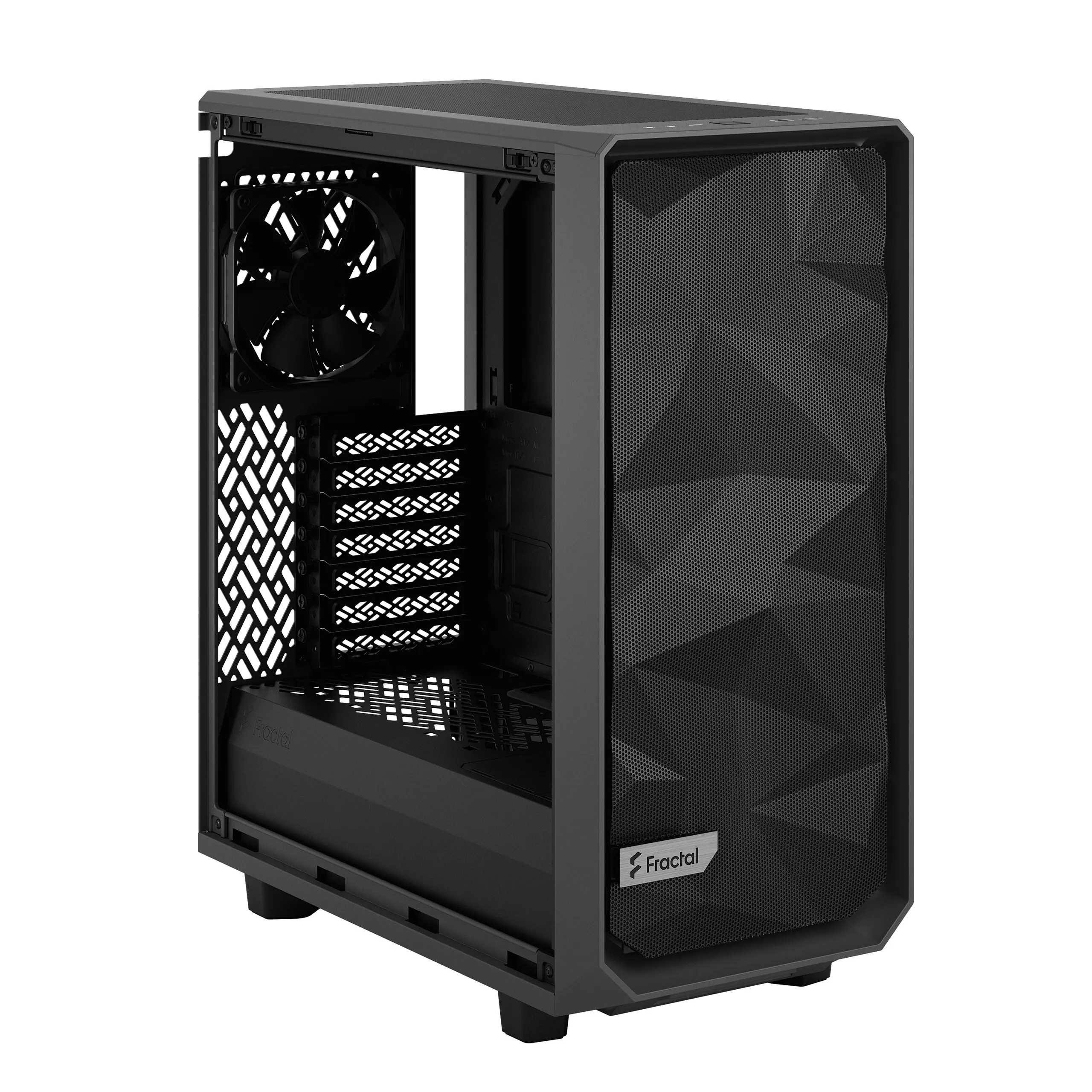 Fractal Design Meshify 2 Compact - Mid Tower case with window, Gray / Light Tint