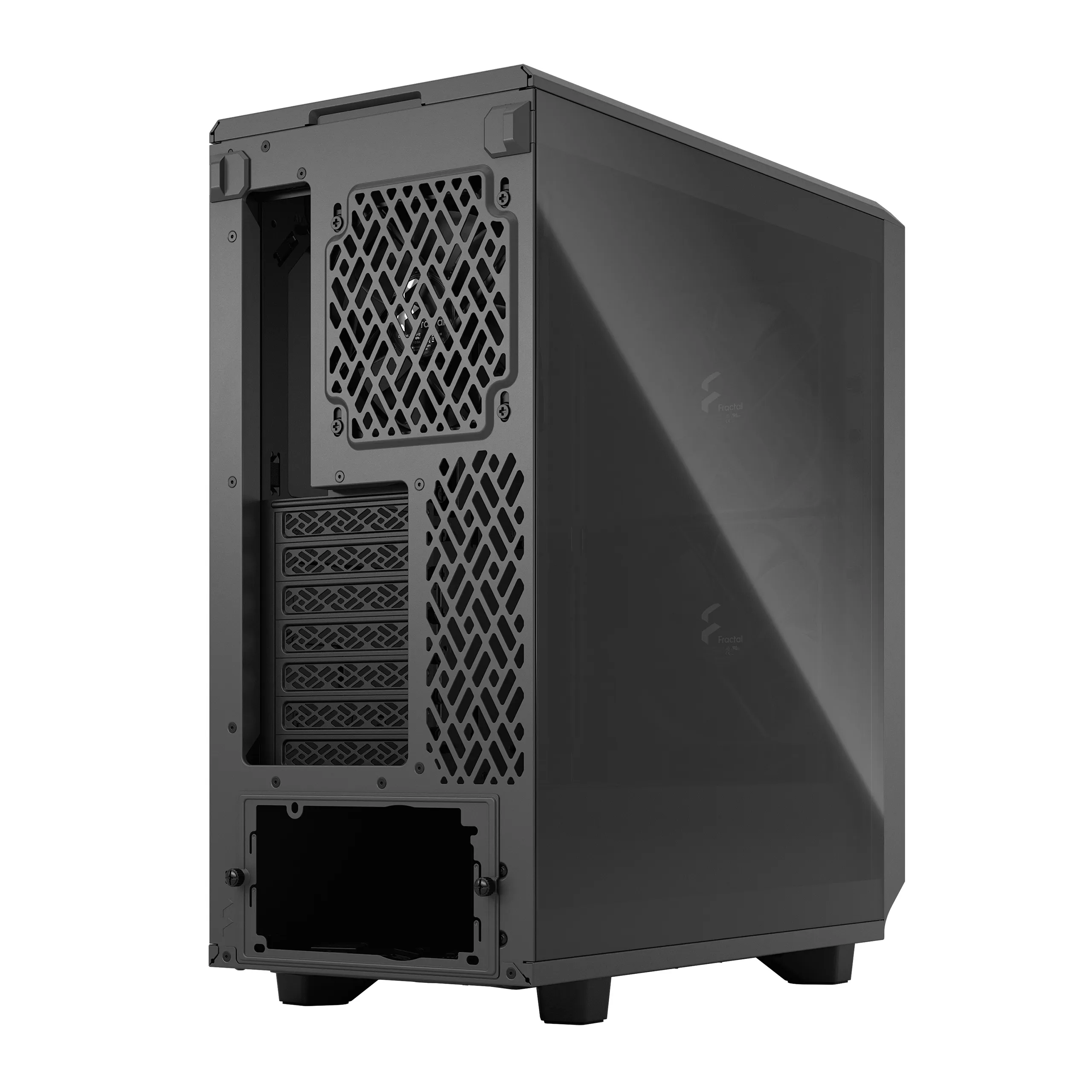 Fractal Design Meshify 2 Compact - Mid Tower case with window, Gray / Light Tint