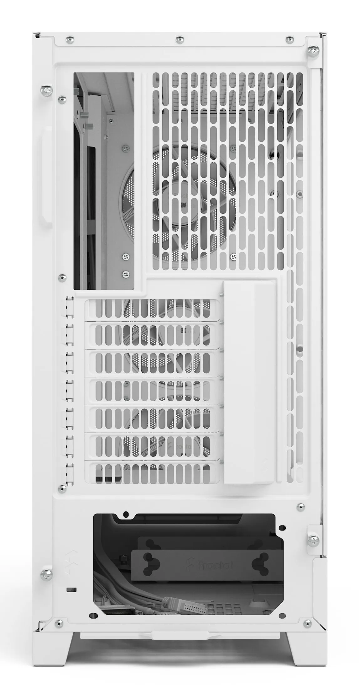 Fractal Design Pop 2 Air Midi-Tower Case with RGB lighting and window, White