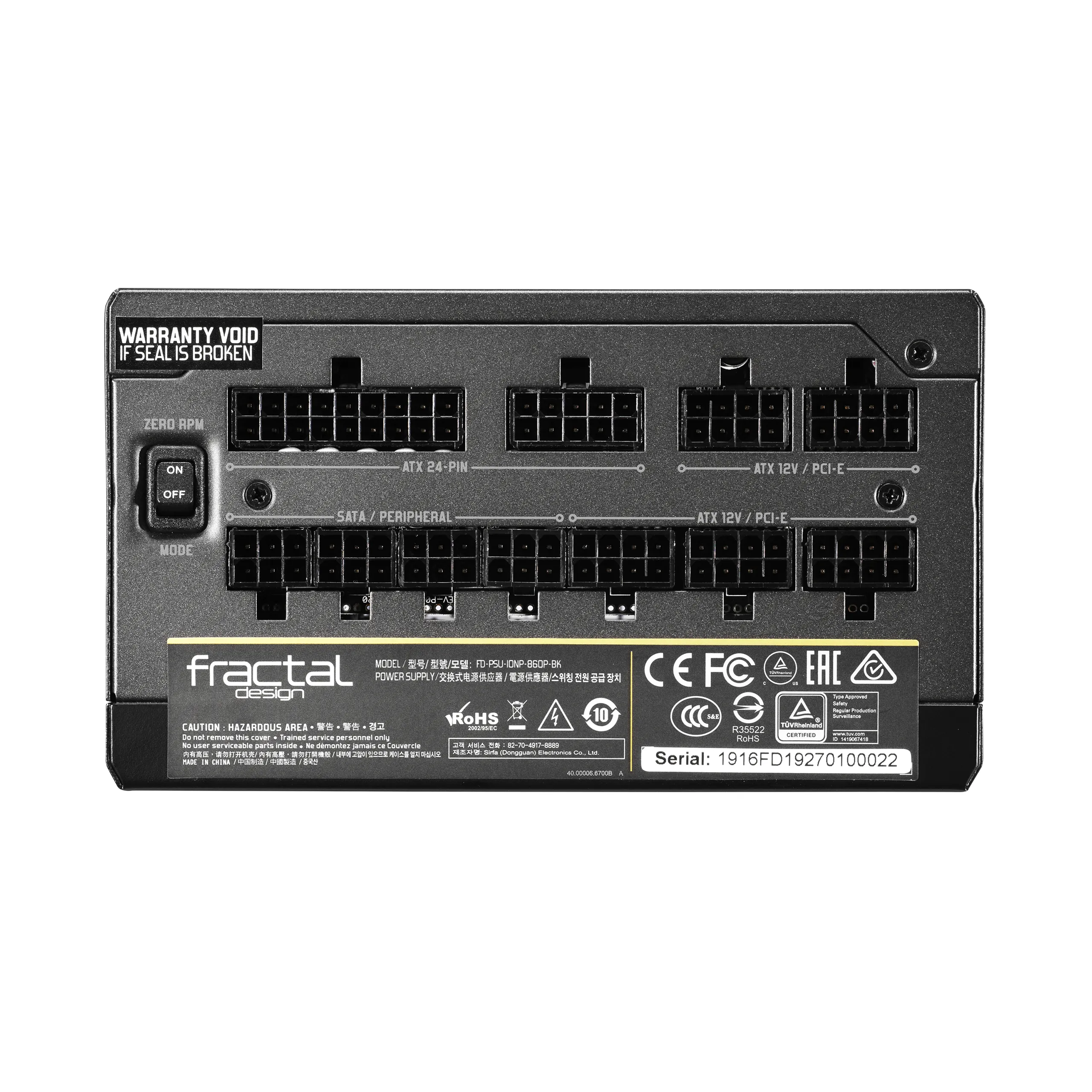 Fractal Design - ION+860W - 80+ Platinum