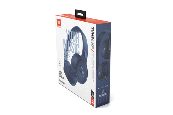 JBL Tune 660 NC - wireless headphones, Blue