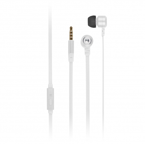 Kitsound Ribbons Mic, In-Ear White