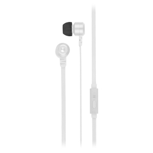 Kitsound Ribbons Mic, In-Ear White