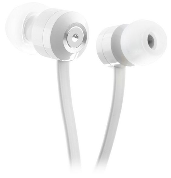 Kitsound Ribbons Mic, In-Ear White