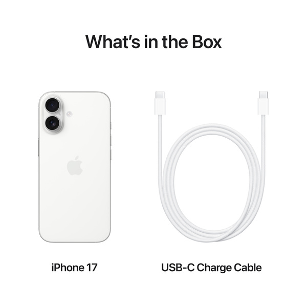 Apple iPhone 17 256GB - mobile phone, White