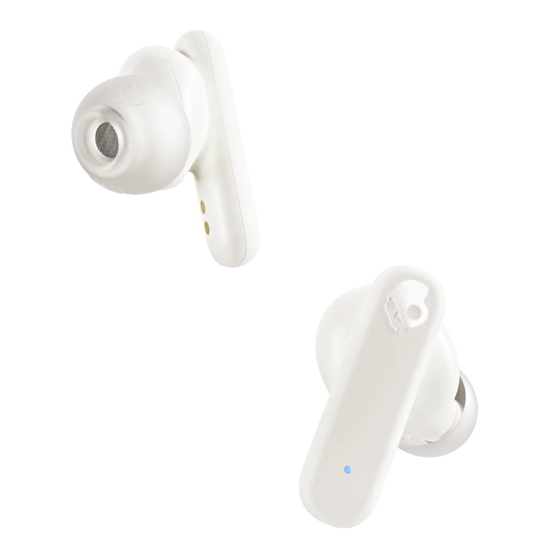 Skullcandy Smokin Buds True Wireless - wireless earbuds, bone/orange