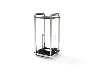 Streacom DA6 XL, Mini ITX avoin -kotelo , kromi