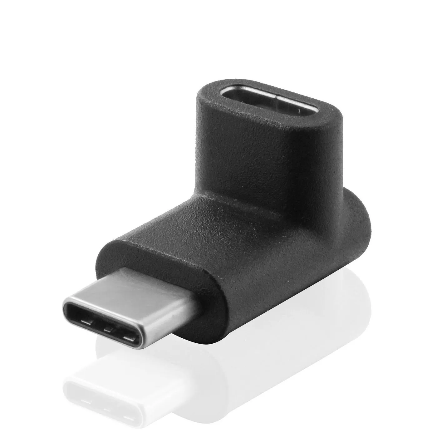 USB-C to C Adapter angled 90&deg;