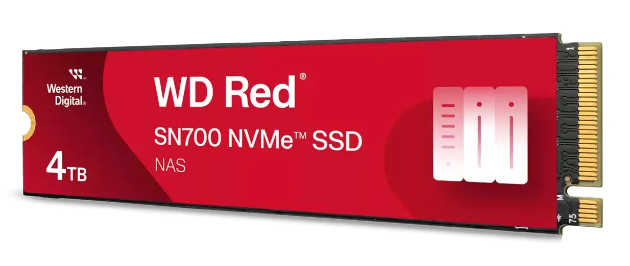 WD Red SN700 4 TB M.2 PCIe Gen3 x4 NVMe SSD