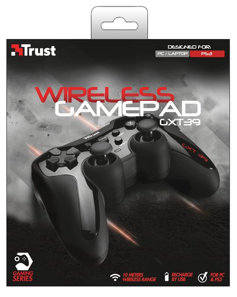 TRUST GXT39 WIRELESS GAMEPAD - PS3/PC WIRELESS GAMEPAD