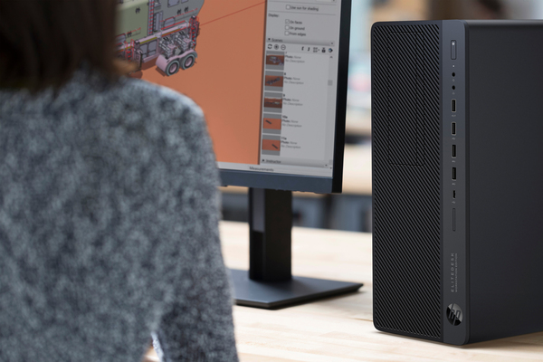 HP EliteDesk 800 G4 WKS Tower i7-8700, 16GB RAM, 512 GB M.2 2280, GeForce RTX 2080 8GB, WIn 10 Pro