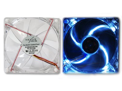 NEXUS CASE FAN 120MM WHITE LED 18DBA