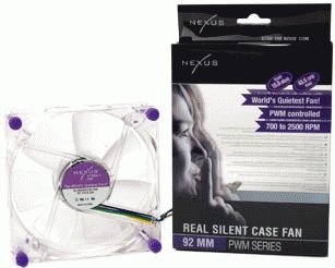 NEXUS CASE FAN 92MM ULTRA SILENT PWM