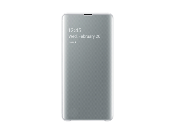 Samsung Clear View Cover Galaxy S10 PLUS White
