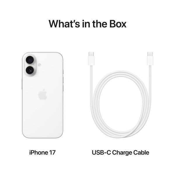 Apple iPhone 17 512GB - mobile phone, White