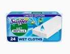 Swiffer Floor Cleaning Cloth Refills Wet Citrus Scent 24-pack