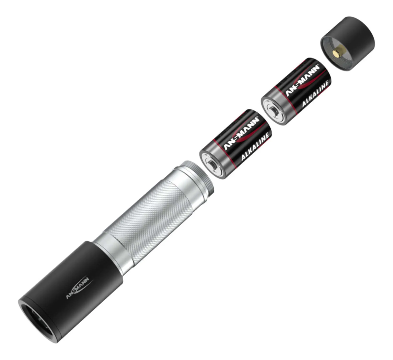 Daily Use 300B Black, Silver Universal Flashlight Led