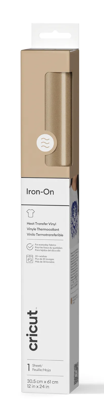 Cricut Everyday Iron-on 30x60cm (Gold)