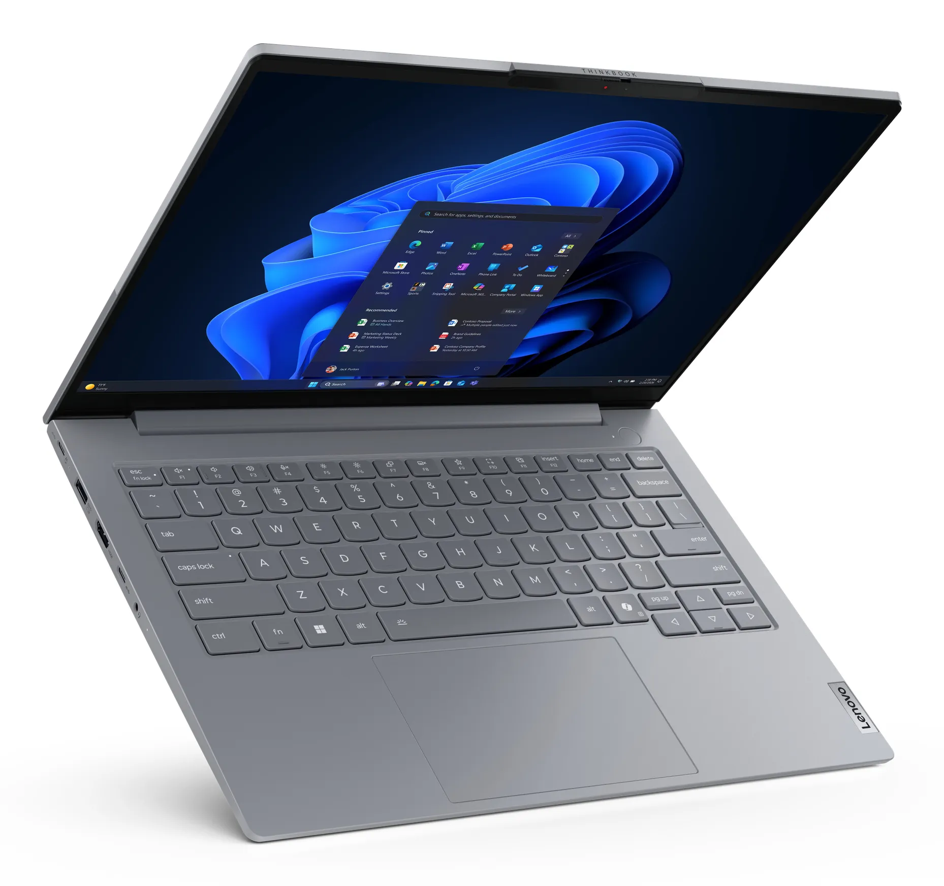 Lenovo ThinkBook 14 G9 AHP 14.0" Ryzen 7 250, 16 Gt, 512 Gt, Radeon 780M, Win 11 Pro -kannettava, harmaa