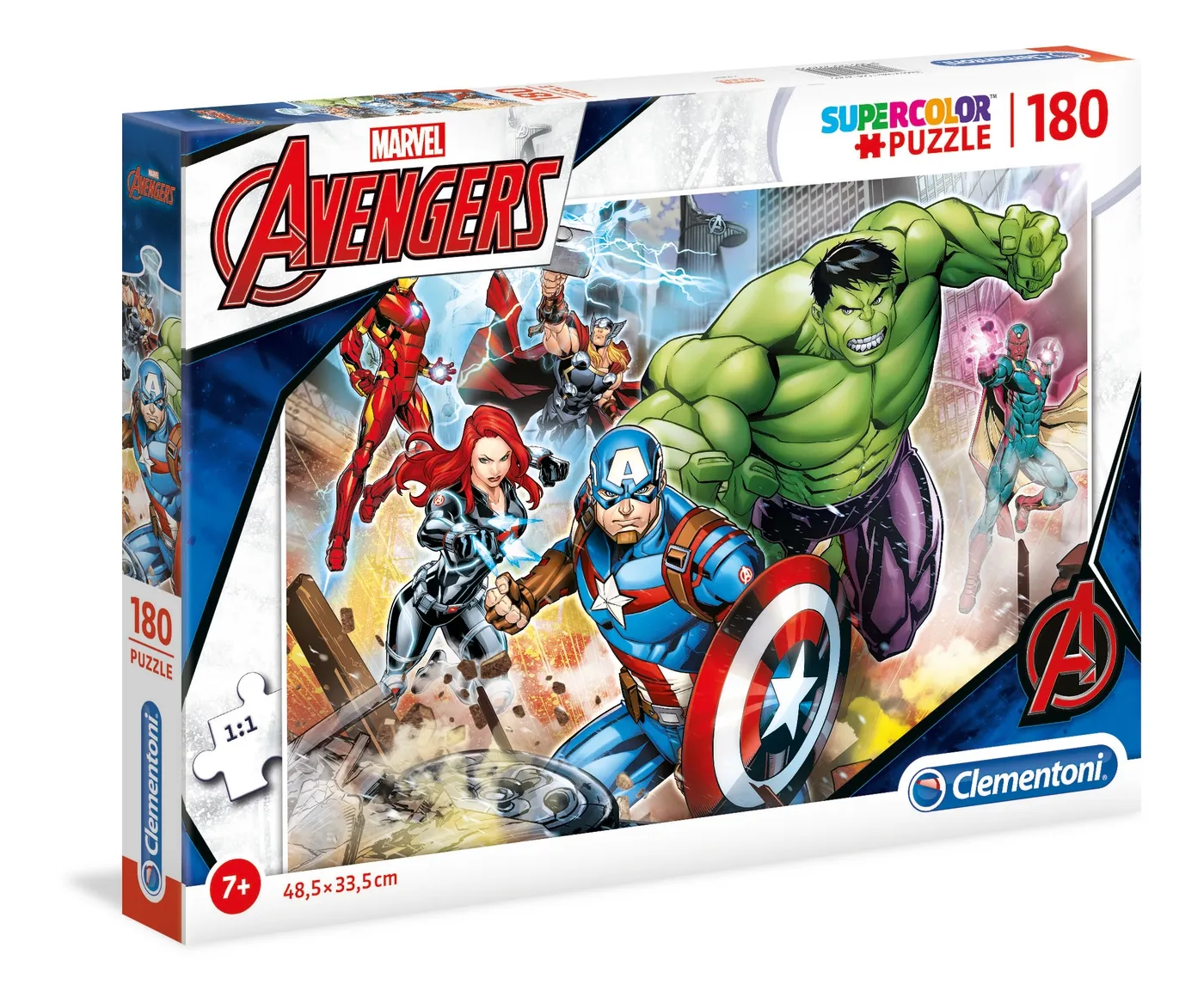 Clementoni Kids Avengers - puzzle, 180pcs.