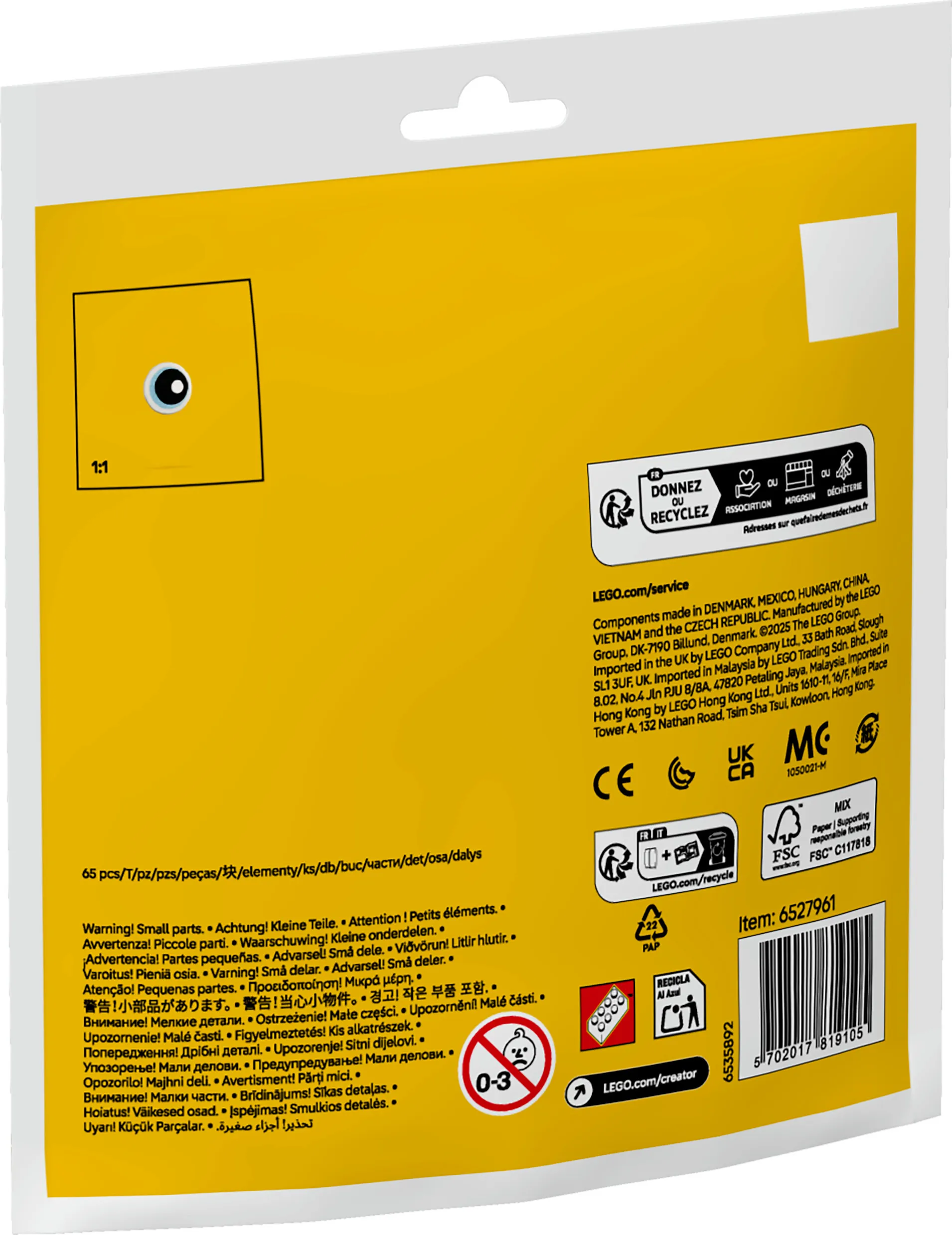 LEGO Seasonal Tipu maalaa p&auml;&auml;si&auml;ismunaa 30690