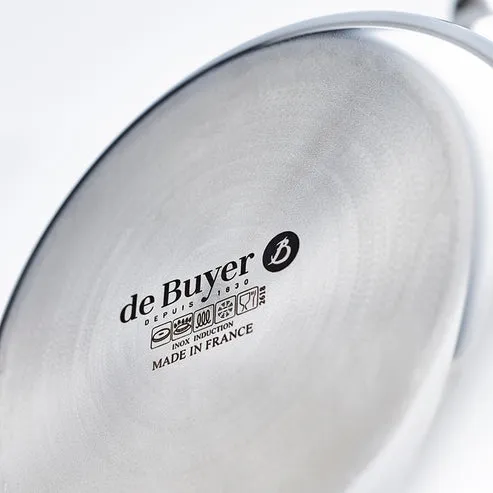 De Buyer Affinity Casserole Pot Stainless Steel with Lid 16 cm 1.7 L